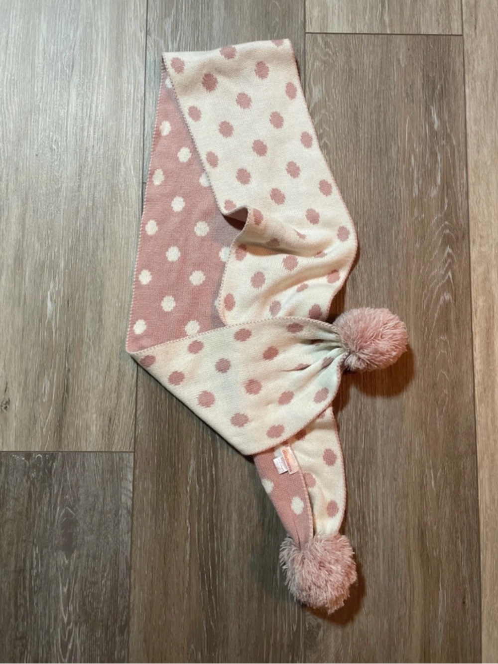 Women’s Dearfoams Scarf - Pink & Cream